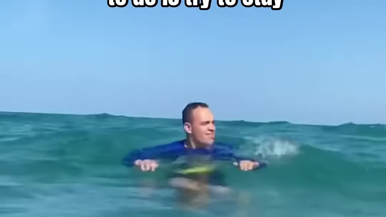 WHAT TO DO IF YOU ARE EVER DROWNING IN THE OCEAN