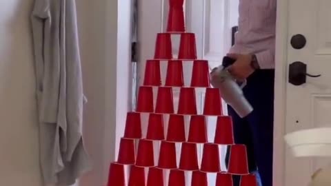 The kids wanted to prank their dad, and he did exactly what they wished for.