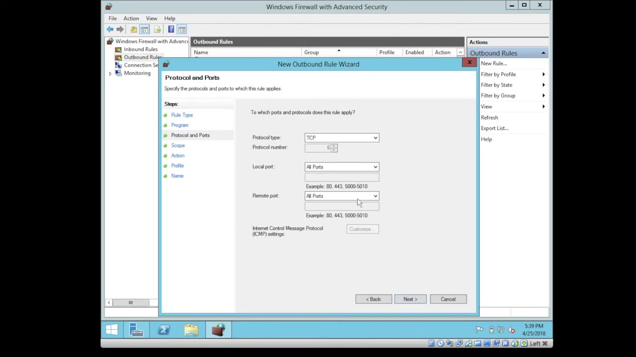 Windows Server 2012: Powershell ISE, Remote Management, Remote Desktop, Firewall, Resource Monitor