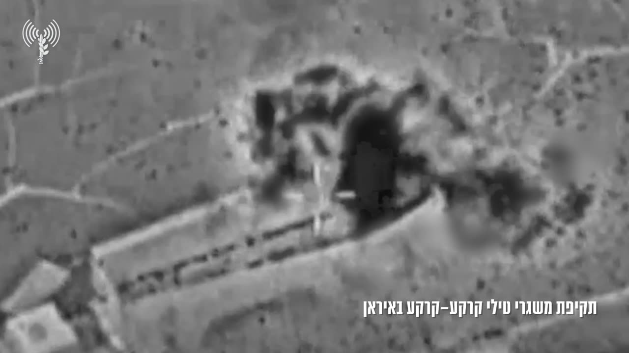 Overnight, the Israeli Air Force identified and struck several ballistic missile launchers in Iran