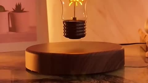 Magnetic Levitation Lamp Creativity Night Light Floating LED Bulb For