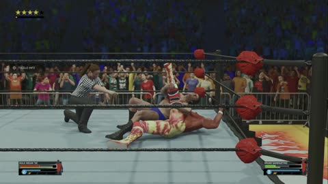 wwe 2k25 226 universe Hulk Hogan VS Bruno Sammartino