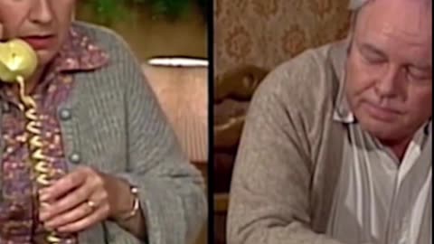 Archie & Edith move in with the Stivics #allinthefamily