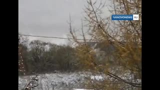 Russian military transport aircraft crash