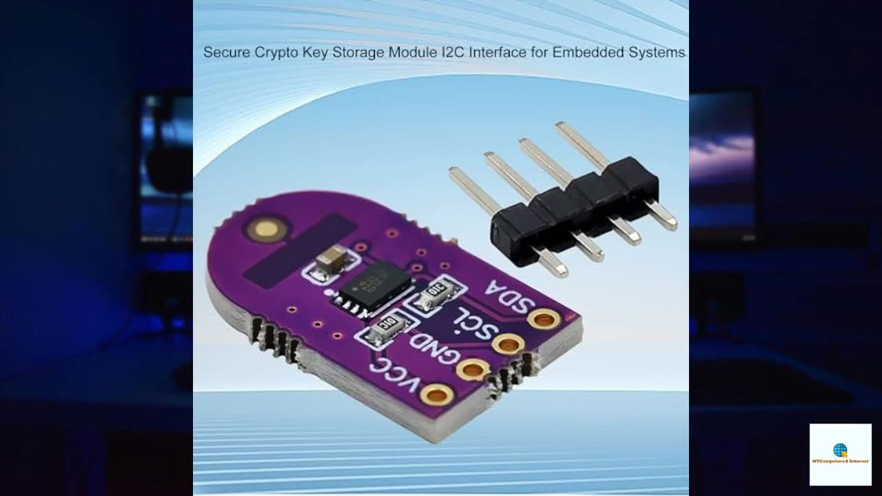 MOAIYU Secure Password Key Storage CJMCU608 Cryptographic Password IIC I2C Random Number G