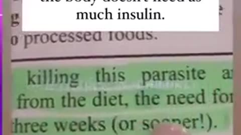 Diabetes is caused by fluke parasites