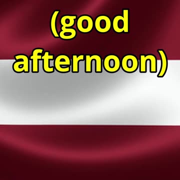 3 Latvian greetings that you should know