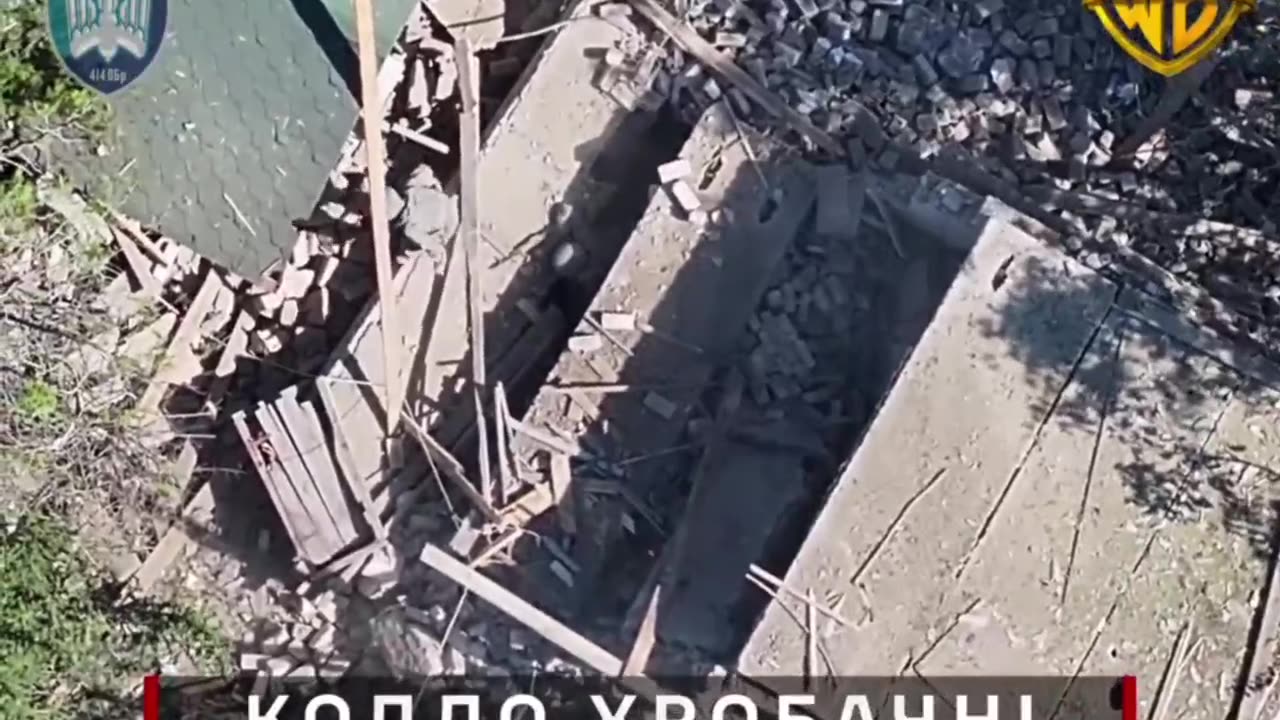 Drone Strikes Level Building On Top of Russian Infantry Group and More