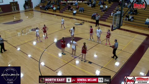 DECEMBER 2 2025 PIAA D-10 GIRLS BASKETBALL: NORTH EAST VS GENERAL MCLANE PART 6