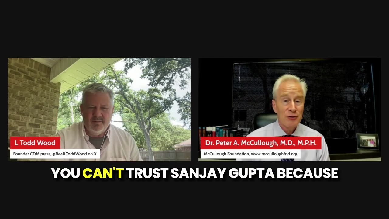 Why Television Drug Commercials Must Stop: Dr McCullough with L Todd Wood, Founder of CDM Press