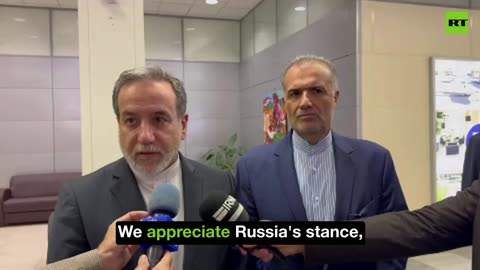 Iran’s FM Araghchi in Moscow for ‘URGENT’ talks with Putin