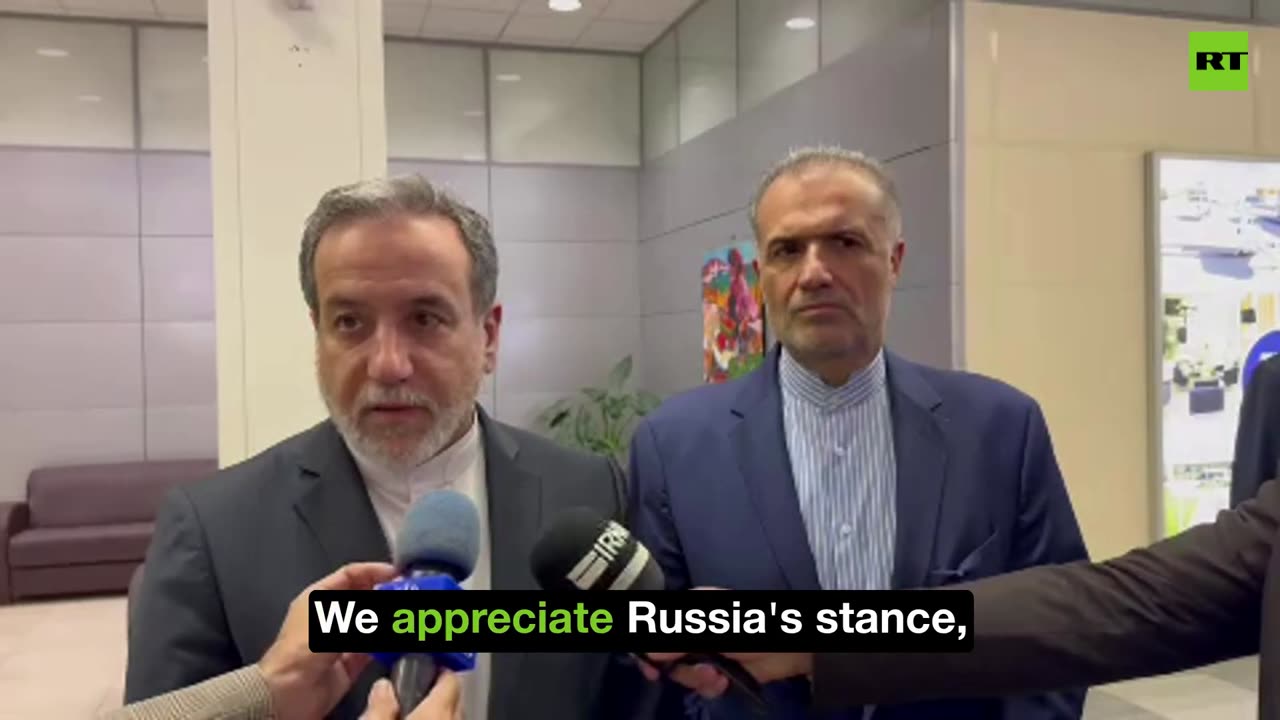 Iran’s FM Araghchi in Moscow for ‘URGENT’ talks with Putin
