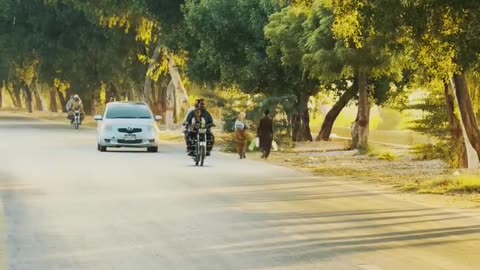 Enchanting Road Journey Naudero to Larkana #maxrecords #larkana #sindh #pakistan