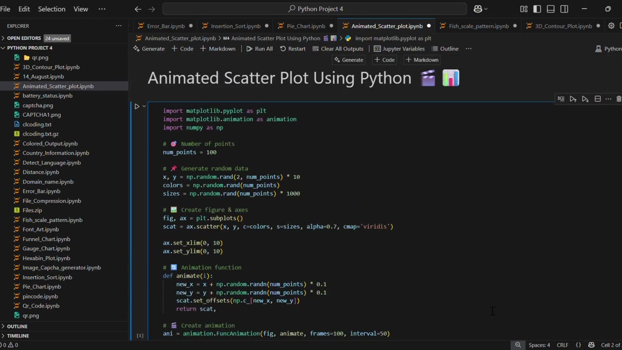 Create Amazing Animated Scatter Plots in Python