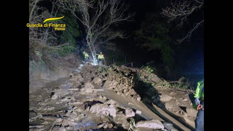 GDF FIRENZE: SOCCORSO ALLA POPOLAZIONE COLPITE DAL MALTEMPO (15.03.25)