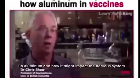 Leading expert explains how aluminum in vaccines can cause brain damage.