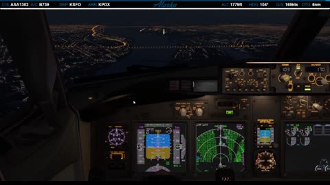 Landing in Portland (KPDX)