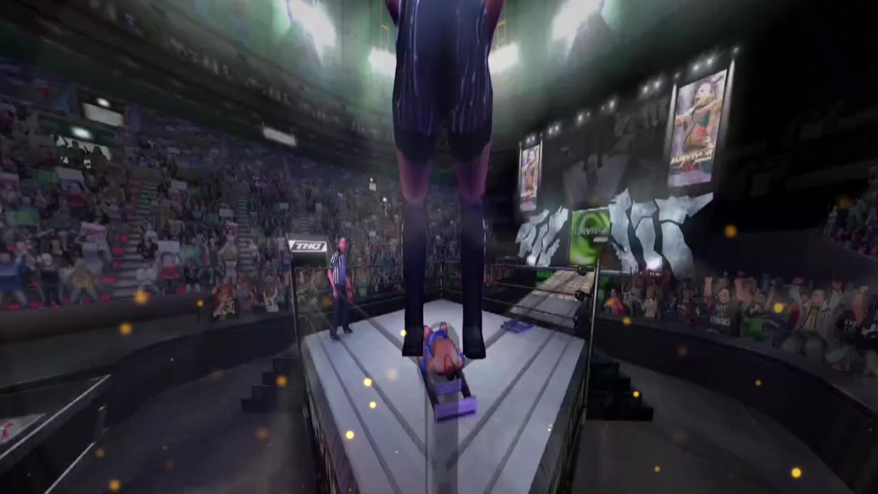 Rob Van Dam Vs TEST |TLC |π🪜🪑 SmackDown Here Comes the Pain | # FROG SPLASH