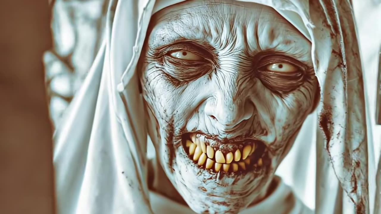 😨👻 What Is the Nun Trying to Say? Unsettling Encounter | TheHauntingHour