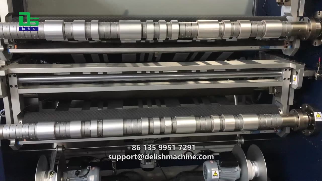 DELISH slitting rewinding machine flexibly adapts to various needs.