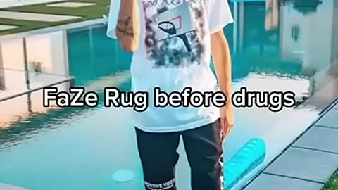Faze Rug before and after drugs