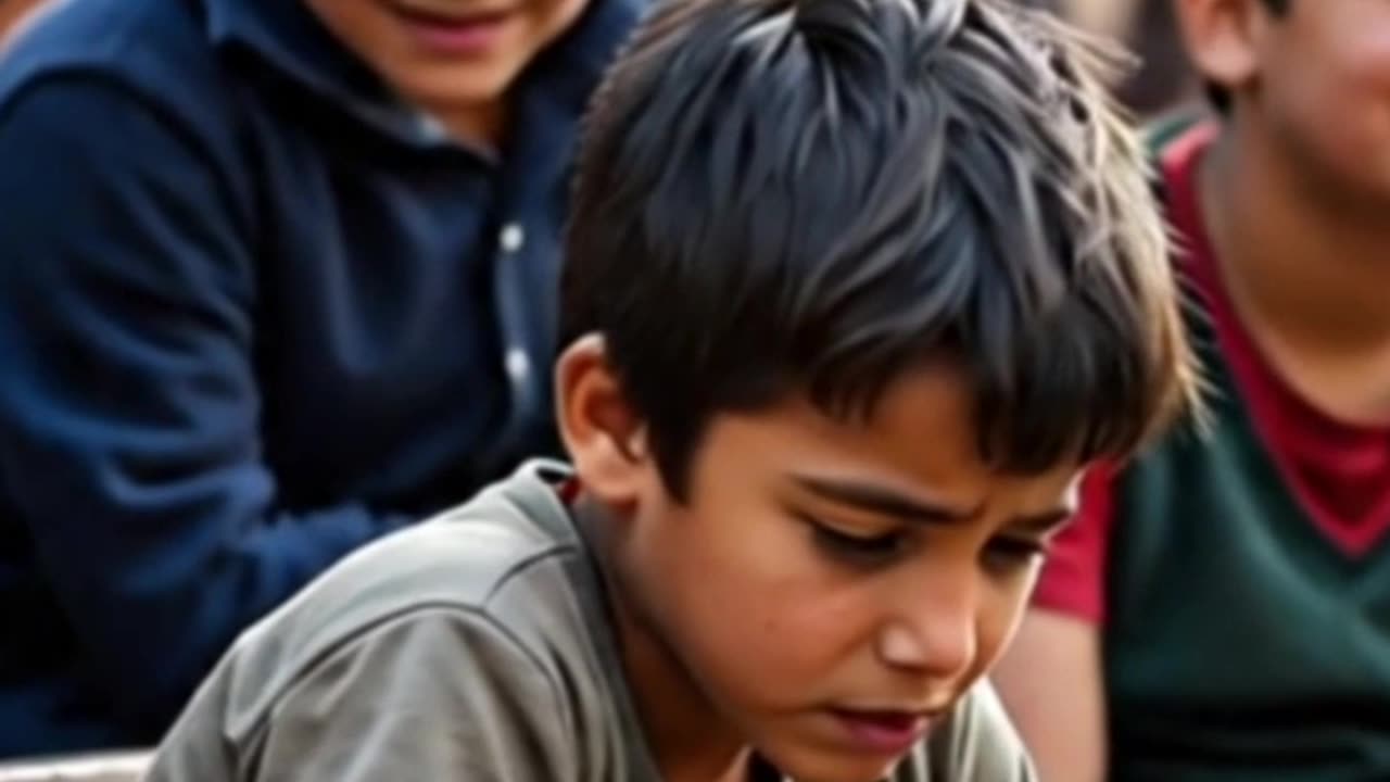 Ai motivation shorts | poor little boy _ai #ai creation