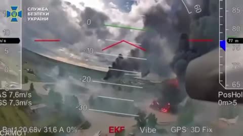 🚁🔥 Ukraine Russia War | Ukraine's Bold Drone Attack on Russian Bomber in Siberia | RCF
