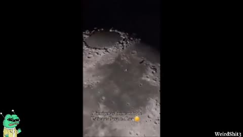 APOLLO 11 IMAGE OF ALIEN BASE ON FAR SIDE OF THE MOON