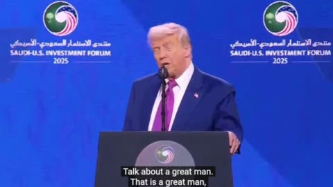 US - Saudi Relation was bedrock of Security & Prosperity - President Donald Trump