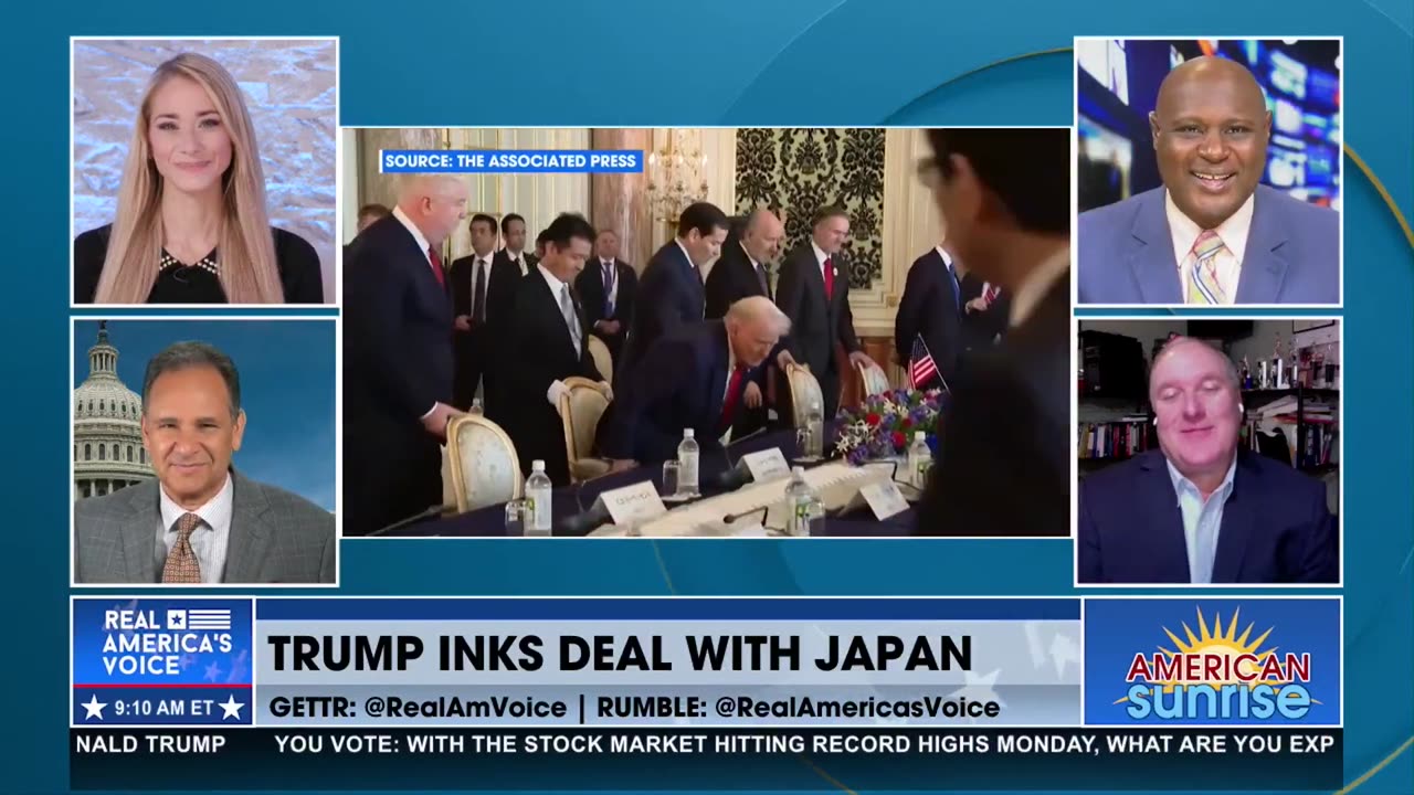 TRUMP INKS RARE EARTHS DEAL WITH JAPAN