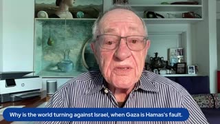 Why is the world turning against Israel, when Gaza is Hamas's fault.