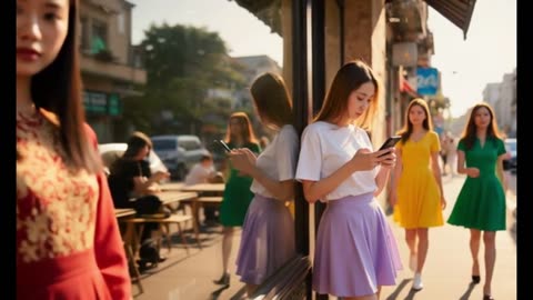 Thai nightlife with pretty girls and freelancers. #126