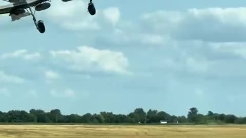 🇺🇦✈️ Flyby of agricultural aircraft, re-equipped to intercept UAVs using R-73