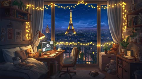 Cozy Room Vibes 🌙 Lofi Hip Hop Mix 📚 Perfect for Study & Deep Focus
