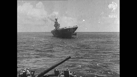 USS Hornet Sunk by Japanese Torpedoes During 10-Hour Battle (1943) War Archives