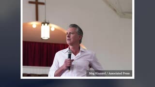 Newsom Mocks Children Praying