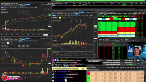 LIVE Day Trading the Stock Market