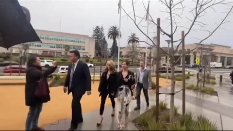 Supermom Sherri Papini arrives at court today for custody trial in Shasta County