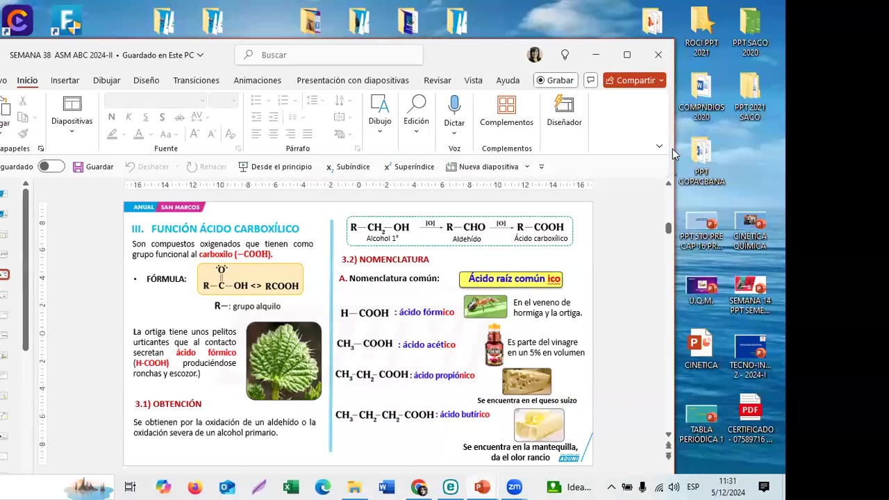 ANUAL ADUNI 2024 | Semana 38 | RM | Geografía | Química