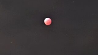 Lunar Eclipse Time Lapse To Red Blood Moon