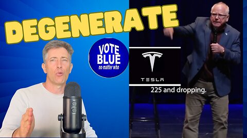 Tim Walz + Team Blue are Degenerates Praying for Destruction