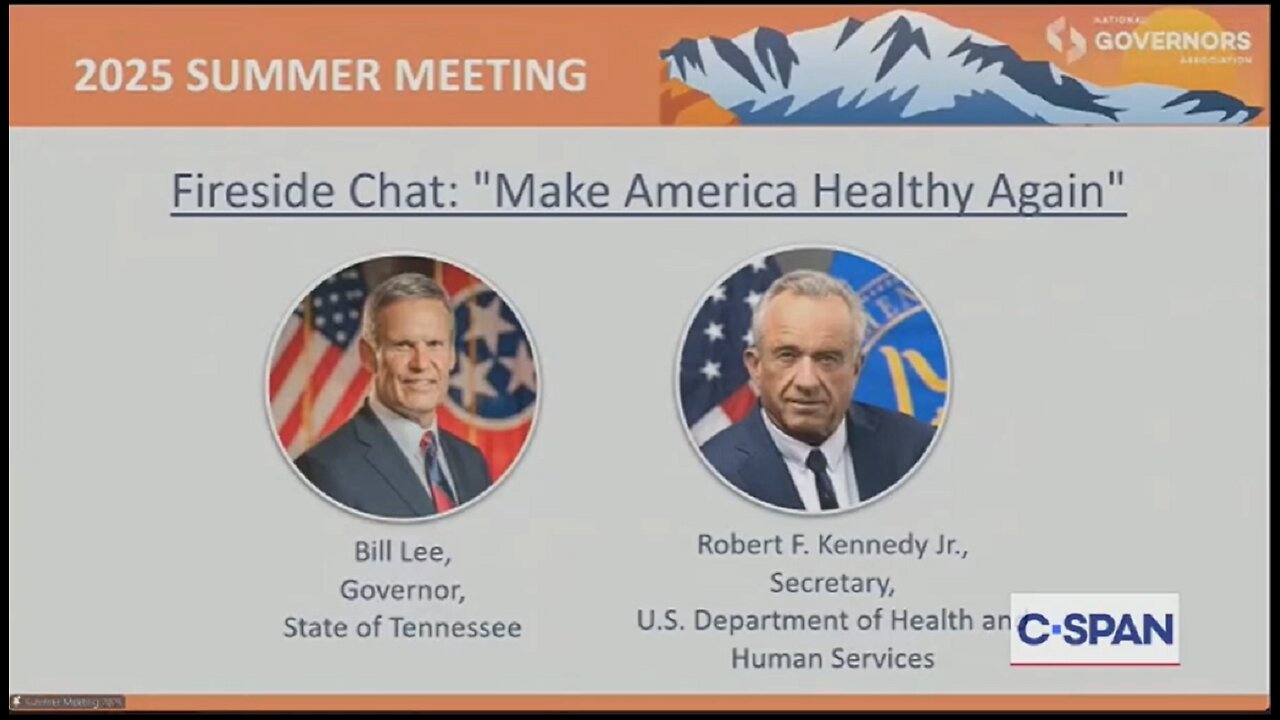 NGA Fireside Chat with HHS Secretary Robert F. Kennedy, Jr.