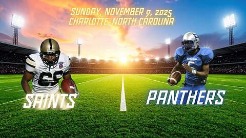 New Orleans Saints @ Carolina Panthers, Week 10, Diggin' Deeper Into the NFL