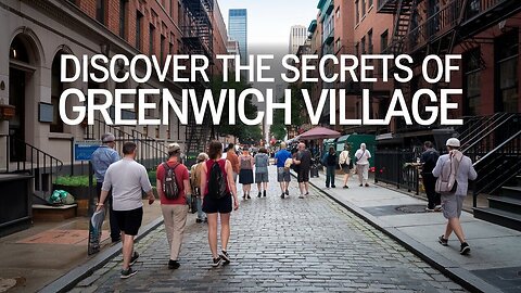 🌞 Summer Stroll in Greenwich Village | Manhattan Walking Tour NYC