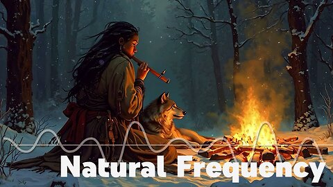 Native American Winter Music Tribal Flute and Drums at 432Hz Part IV