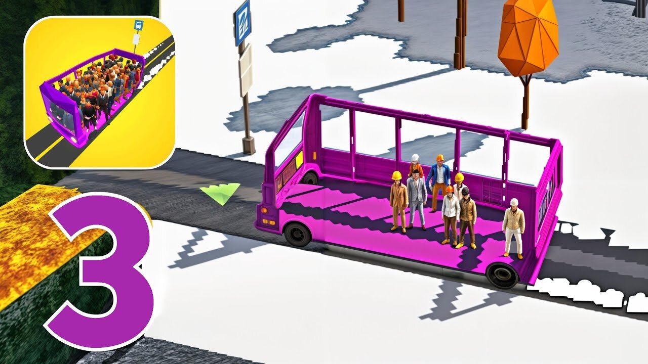Bus Arrival - Gameplay Walkthrough Part 3 - Level 31-45 (iOS, Android)