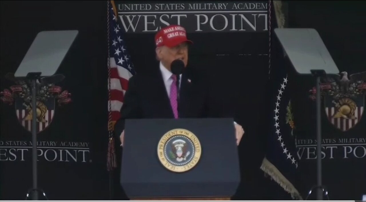 Trump to Cadets: We Need You to Build Hypersonic Rockets After Russia Stole Designs