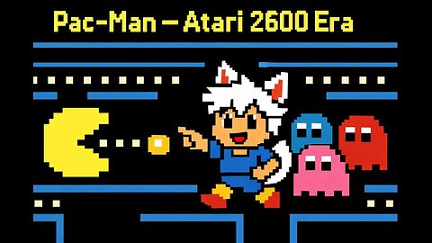 Pac Man on the Atari 2600