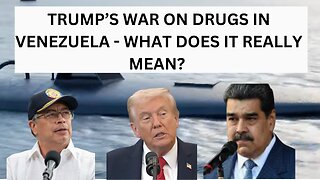 "Drain the Swamp" "Peace President" Green Lights CIA Ops in Venezuela - What It Really Means - Ep396