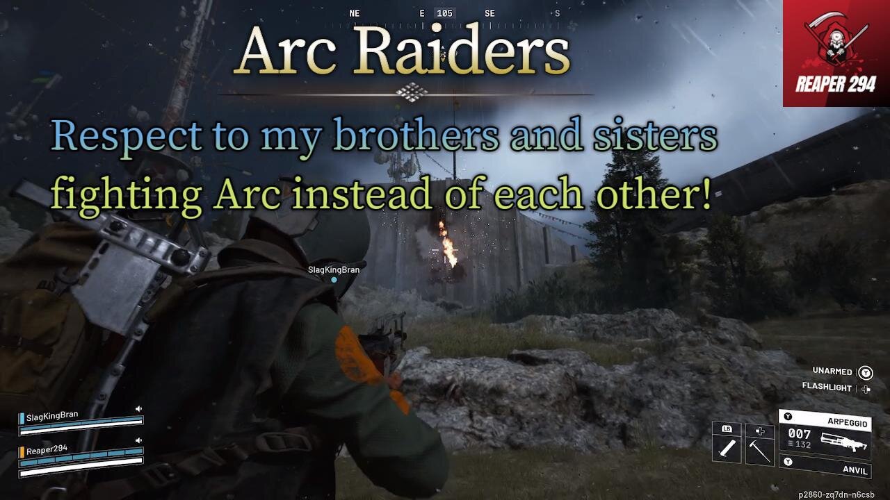 Arc Raiders- Respect to all my brothers and sisters fighting arc and not each other!